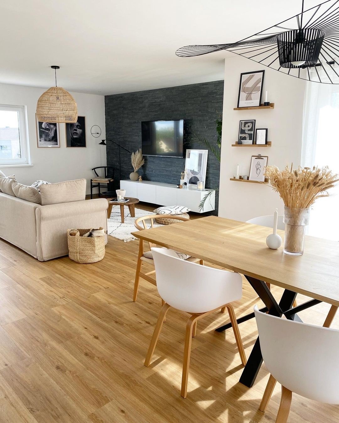 Uma metamorfose de madeira natural