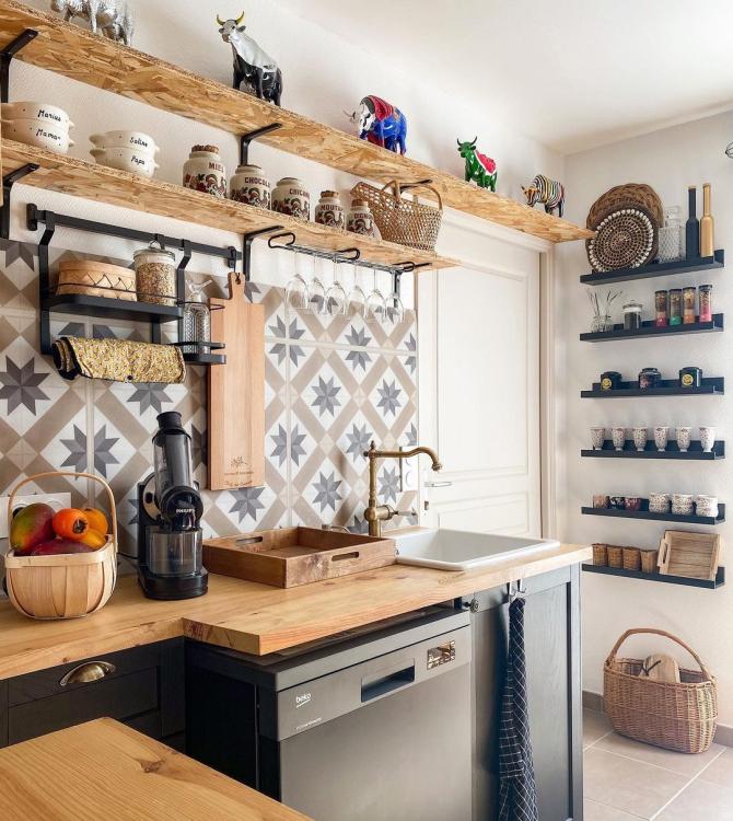 Cozinha Sobras pavimento Gerflor